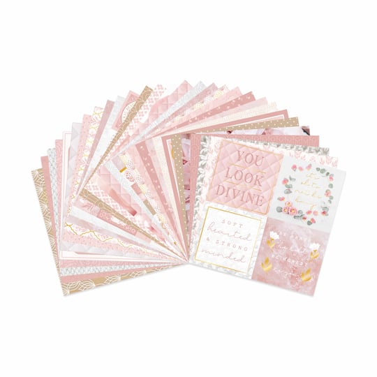 12" x 12" Soft Serenity Paper Pad by Recollections™, 58 Sheets